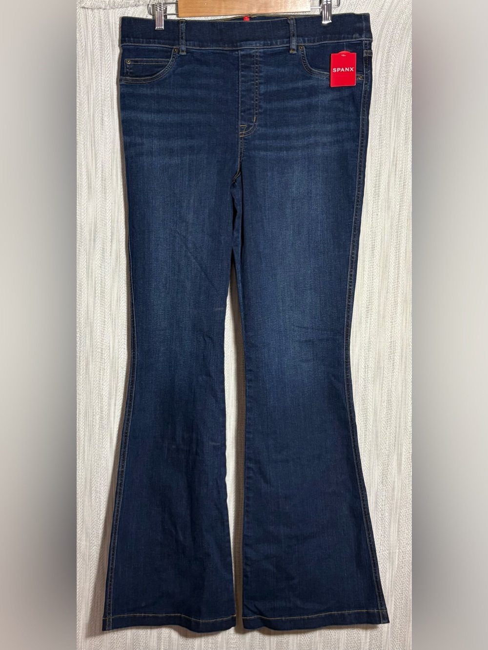 SPANX Dark Blue Flare Jeans